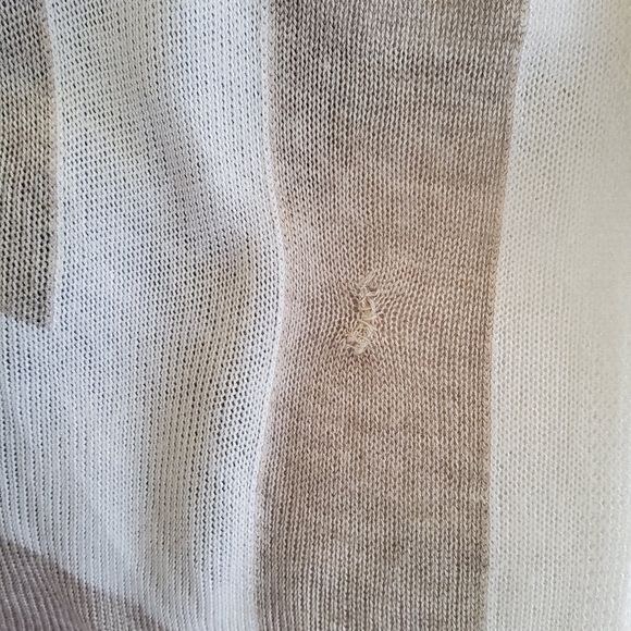 INC International Concepts Open Front Color Block Draped Cardigan S - Picture 8 of 8